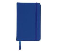 eBuyGB A6 Coloured Hardback Lined Paper Notebook, Blue, 1301204