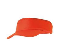 eBuyGB Adult Sun Visor - Unisex Sun Summer Sports Shade Cap Hat (Orange)