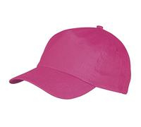 eBuyGB Baseball Cap 100% Cotton Unisex Mens Womens Adjustable Adults Summer Classic Sports 5 Panel Sports Hat - Pink