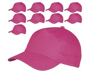 eBuyGB Baseball Cap 100% Cotton Unisex Mens Womens Adjustable Adults Summer Classic Sports 5 Panel Sports Hat