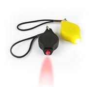 eBuyGB Bicycle Lights With 3 Flash Settings - Front Or Back Light Accessory For Bike, Pack Of 2, Black & Yellow