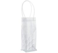 eBuyGB Can / Wine / Champagne Bottle Ice Bag - Cooler Cooling Holder Gel Carrier Chilling, Clear