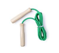 eBuyGB Colourful Skipping Rope Childrens, Adults Fitness, Speed, Conditioning & Fat Loss for Boxing, Home & Gym Workouts, HIIT, Interval Training & Outdoor Exercise (Green)