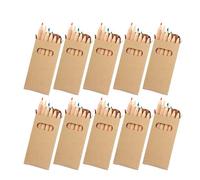 eBuyGB Colouring Pencil Crayons, Kids Party Bag/Loot Toy Wedding Favour, Pack of 10
