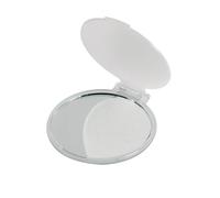 eBuyGB Compact Cosmetic Handbag Folding Pocket Vanity Mirror Toiletry Bag, Transparent
