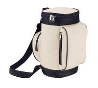eBuyGB Golf Caddy Style Cool / Cooler Lunch Bag, Beige