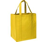 eBuyGB Grocery Tote Bag Yellow