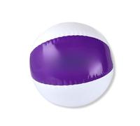 eBuyGB Inflatable Beach Ball 22cm / 9”, Colourful Pool & Beach Toy, Lightweight PVC Summer Ball for Kids & Adults, Party Supplies, Birthday Favours & Water Games, Single & Bulk Packs (Purple)