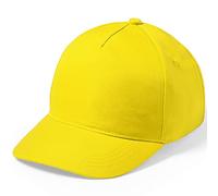 eBuyGB Kids Baseball Cap, Yellow, Pack of 1