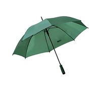 eBuyGB Large Wedding Umbrella Colourful Automatic Brolly Wedding Photographer Parasol Folding Umbrella, Long Umbrella with Stick Handle Rain - Green 41 Inch / 105cm Span 82cm Length