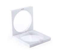 eBuyGB Membrane Box Protective Display, White, Pack of 1