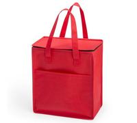 eBuyGB Non Woven Multi Purpose Thermal Insulated Shopping Grocery Cooler Bag - Red