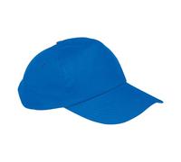 eBuyGB Pack of 10-100% Cotton Baseball Caps Adults Unisex One Size Adjustable 5 Panel Sports Hat, Royal Blue