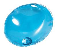 eBuyGB Pack of 10 Reusable Gel Hand Warmer, Transparent Blue Oval