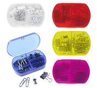 eBuyGB Pack of 12 Stationery Accessory Set, Mixed Colours