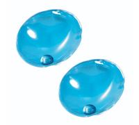eBuyGB Pack of 2 Reusable Instant Gel Hand Warmer (Blue Oval)