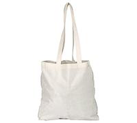 eBuyGB Pack of 3 Cotton Shopper Canvas & Beach Tote Bag, 42 cm (Beige)