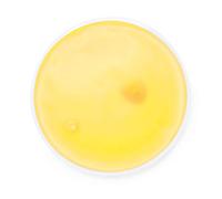 eBuyGB® Pack of 4 Instant Heating Gel Hand Warmers - Reusable Heat Pack (Yellow Round)