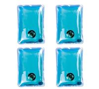 eBuyGB Pack of 4 Reusable Instant Gel Hand Warmer (Blue Rectangle)