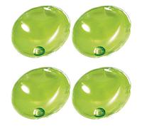 eBuyGB Pack of 4 Reusable Instant Gel Hand Warmer (Green Oval)