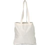 eBuyGB Pack of 50 Cotton Shopper Canvas & Beach Tote Bag, 42 cm, Beige