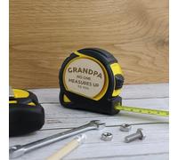 eBuyGB Personalised 5M Stanley Tape Measure,No One Measures up to You, DIY Gift for Dad, Practical Tool Present, DIY Daddy