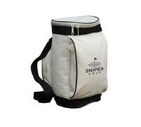 eBuyGB Personalised Golf Cooler Bag with Logo, Insulated 4L Golf Caddy Cool Bag, Client Gifts, Club Merchandise, New Member Gift, Golf Prize, Beige