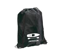 eBuyGB Personalised Water Sport Bag, Kids Unisex Watersports Drawstring Bag, Surfing, Sailing, Swimming Backpack, Girls Boys Swimming Rucksack (Black)