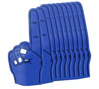 eBuyGB Pointy Big Foam Hand Finger Pointer EVA Animation Palm for Football Festivals Concert Sports Events-Ideal for Printing, Men, Blue, Pack of 1