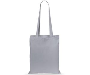 eBuyGB Shopping Tote Shoulder Bag, 100% Cotton, Grey, 2.54 x 2.54 x 2.54 cm
