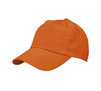 eBuyGB Unisex 100% Cotton Adjustable Adults Unisex One Size 5 Panel Cap Sports Hat
