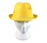 eBuyGB Unisex 1275108 Summer Sun Hat, Yellow, Pack of 1 UK