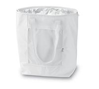 eBuyGB Unisex Folding Insulated Cooler Bag, White