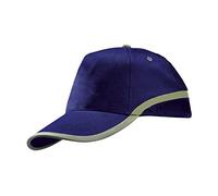 Ebuygb Unisex High Viz Baseball Cap Safety Workwear Reflective Hat, One Size (Blue)