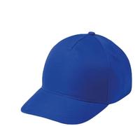 eBuyGB Unisex Kid's Adjustable Plain Hat Baseball Cap, Blue, (Pack of 10)