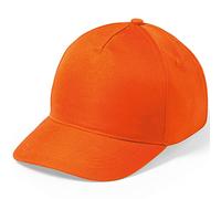 eBuyGB Kids Baseball Cap, Orange, Pack of 1