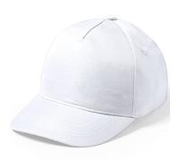eBuyGB Kids Baseball Cap, White, Pack of 1