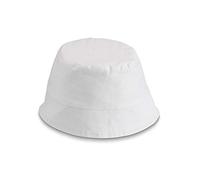 eBuyGB Unisex Kid's White Bucket Hat, Childrens