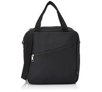 eBuyGB Unisex Sophisticated Cooler Bag, Polyester, Black,22 x 24 x 10 cm