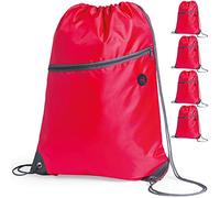 eBuyGB Unisex's Travel Sack Cinch Drawstring Zipper Bag, 5