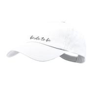eBuyGB Womens Team Bride Baseball Cap, White - Bride to Be, One Size-M UK