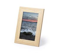 eBuyGB Wooden A5 Picture Frame, Freestanding Photo Frame for Pictures Posters & Certificates, A5 Size Compact Picture Frames, MDF
