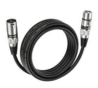EBXYA XLR Microphone Cable 3m 1-Pack for Studio, Stage & DMX