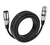 EBXYA XLR Microphone Cable 5m 1-Pack for Studio, Stage & DMX