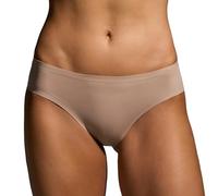 EBY Seamless Brief | Womens Underwear | Seamless Panty for Women | Full Coverage, Modest Rise, No Show Underwear, Nude, Medium