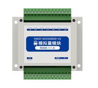 EBYTE 1/2/4/6/8/10/12-Channel ModBus RTU Serial IO Analog Input RS485 MA01-XHXX Rail Installation 8~28VDC Watchdog Industrial-grade (8-channel)