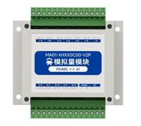 EBYTE 1/2/4/6/8/10/12-Channel ModBus RTU Serial IO Analog Input RS485 MA01-XHXX Rail Installation 8~28VDC Watchdog Industrial-grade (12-channel Isolated)