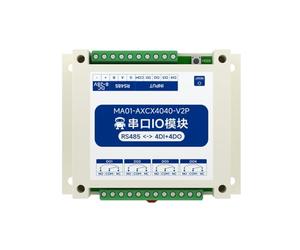 EBYTE 1-4 DI+DO RS485 Serial Port I/O Module Remote IO MA01-V2 Modbus Industrial Grade Level, Pulse, Follow, Switching Cycle (2DI 2DO)