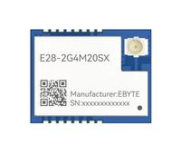 EBYTE 2.4G SX1281 Lora Wireless SPI RF Module BLE E28-2G4M20SX 20dbm 6KM High Speed Low Power P LNA FLRC IPEX Antenna