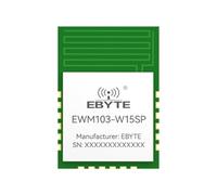 EBYTE 2.4G WIFI+BLE5.1 Dual Mode Module Test Board EWM103-W15S MQTT AT Command Low Power AP STA 3 Sockets (PCB Antenna)